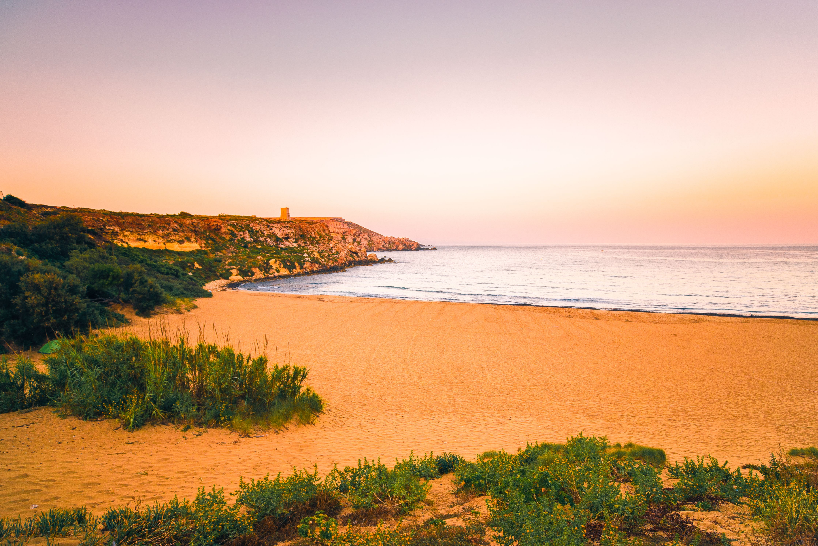 Beaches in Malta